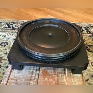 Mid-Century Retro Vintage Asian Wood Stand Base 10.5 “